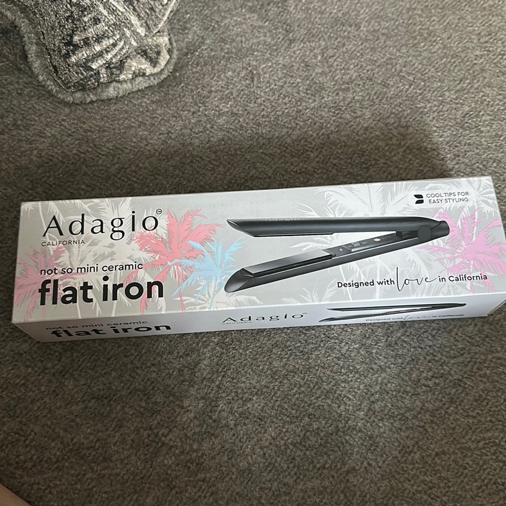 Mini flat iron